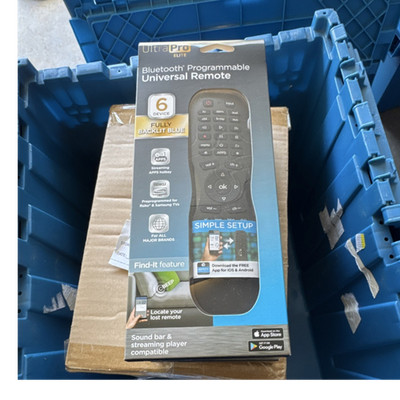 UltraPro Elite Bluetooth Programmable Universal Remote 6-Device Backlit Find-It
