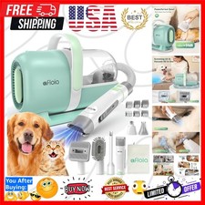 6-in-1 Dog Grooming Kit, Pet Grooming Vacuum for Shedding, Dog Hair Vacuum wi...