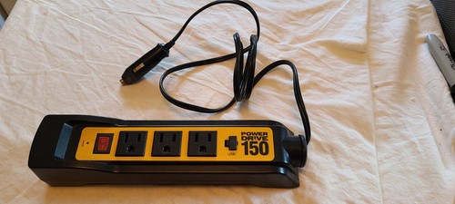 Power Drive 150 Car / Truck Lighter Extension Cord With USB Port