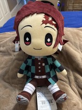 Demon Slayer Tanjiro Kamado Plush Doll Approximately 9 Inches New With Tags