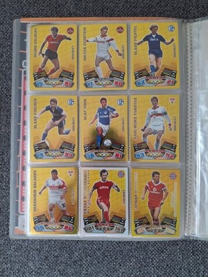 Match Attax 12/13 Extra 50 Jahre Bundesliga 100% Complete Binder  / All Legends