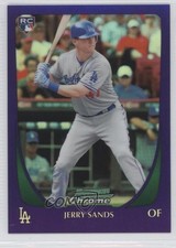 2011 Bowman Draft Chrome Retail Purple Refractor Jerry Sands #100 1c7