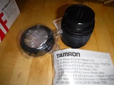 TAMRON AF28-80MM F/3.5-5.6 ASPHERICAL LENS FOR NIKON AUTO FOCUS CAMERAS