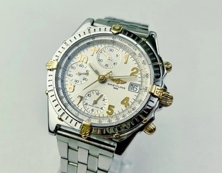 Breitling Chronomat B13050.1 White Dial Automatic Chronograph 39mm – Excellent