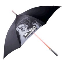 Beast Kingdom Star Wars Darth Vader Light-Up Lightsaber Umbrella NEW