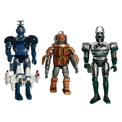 Vtg Beetleborgs Blasting Grenade Blue Stinger Blast 'N Green Rare HTF 3 pc