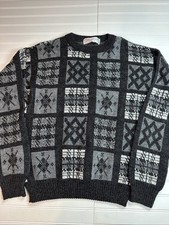 Vintage John Ashford Made in Italy Sweater 70/30 Acrylic Wool Medium