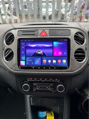64G Android Auto Wireless CarPlay Radio GPS WiFi BT 9'' For VW Tiguan 2009-2017