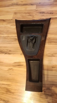 2006-2012 BMW E90 E91 328i 335i Center Console Wood Trim Walnut Root 6985616 OEM