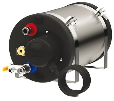 12V Osculati Mini Bootskessel Boiler Marineboiler 6 Liter Edelstahl AISI 316L