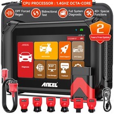 Ancel V5 Hd Heavy Duty Truck Diagnostic Tool Obd2 Full System Scanner Dpf Regen