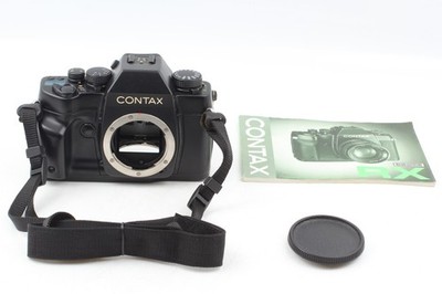 Near MINT] Contax RX SLR 35mm Film Camera Black Body Meter works