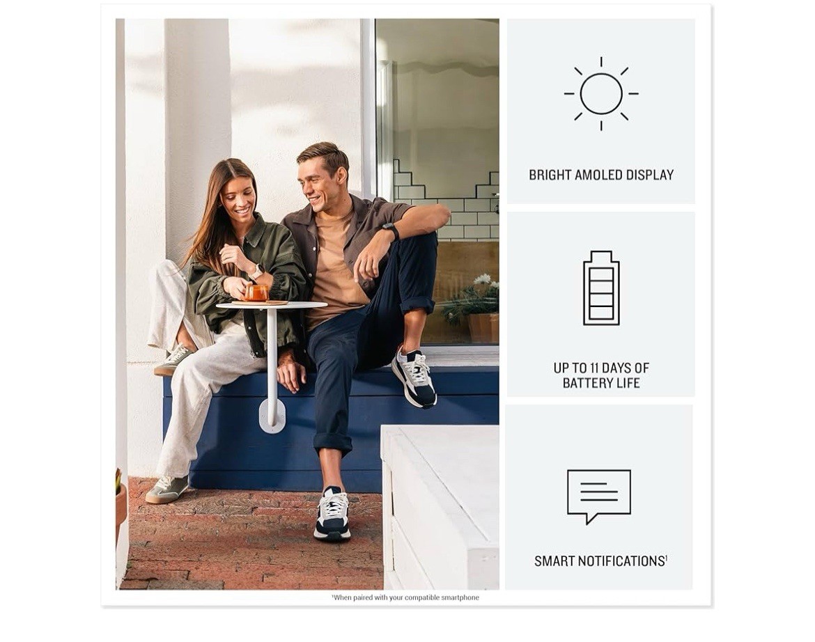 Garmin vivoactive 6 Lunar Gold GPS Smartwatch with Bone Band 010-02985-01