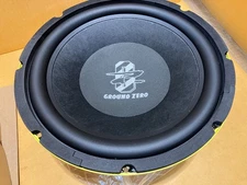 Ground Zero GZCK 250XSPL 10" High power kickwoofer 400w max 4 ohm
