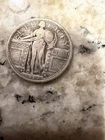 1917 Standing Liberty Quarter 25C Silver Circulated US Coin