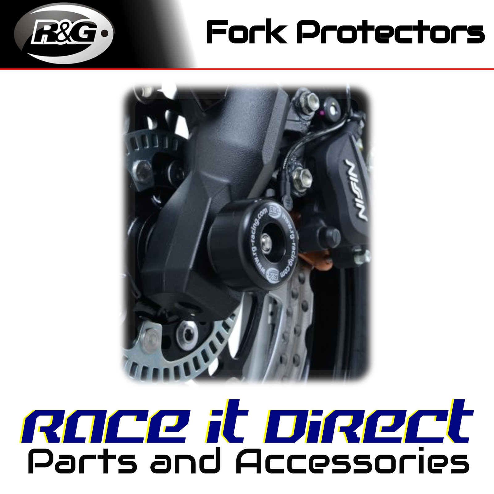 R&G - FP0168BK - Fork Protectors