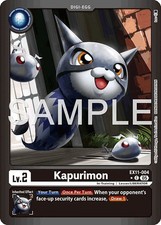 Kapurimon EX11-004 C (Limited Foil) (LP)- Dawn of Liberator - Digimon