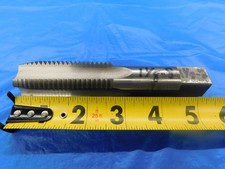 1 1/8 8 HSS PLUG TAP 4 STRAIGHT FLUTE 1.125 1.1250 1-1/8-8 UN THREADING
