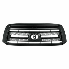 Front Grille Black W Rock Warrior Or Sport Pkg Fits 2010 2013 Toyota Tundra