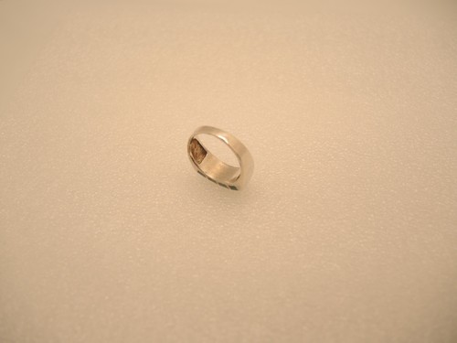 Southwestern Turquoise Channel Sterling Ring size 4 Petite - Picture 10 of 14