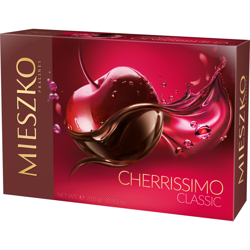 M-Chocolat Poche CHERRISSIMO MIESZKO CLASSIC - 285G - PRALINES CHERRY ALCOHOL