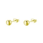 9ct Gold 2MM/3MM/4MM/5MM/6MM Ball Stud Earrings Ear Piercing Jewellery Gifts