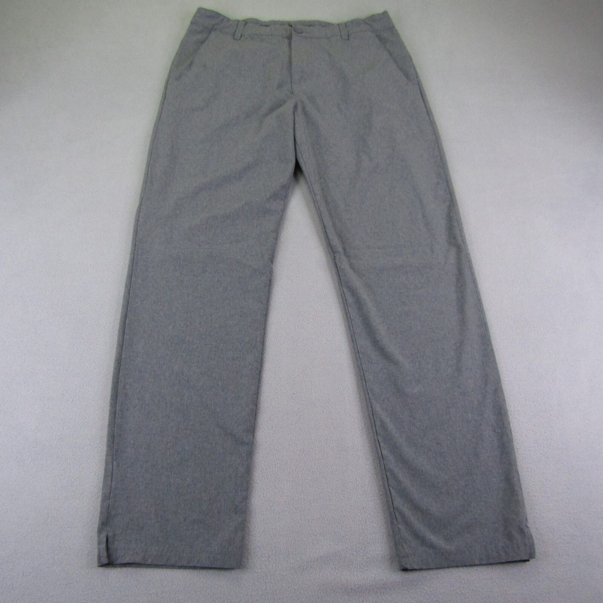 Oakley Pants Mens 34 Gray Performance Chino Slacks Flex Golf