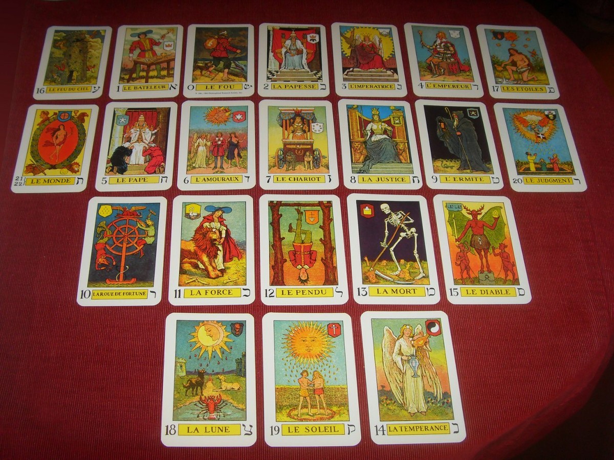 Oracle Gé Jeu De Tarot 78 Cartes - Le Classique Tout Simplement Jeu