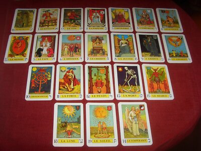 Jeu De Tarot – 78 Cartes Divinatoires Pour Débutants – Idéal Voyage Et Développement Personnel