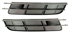 SET Lüftungsgitter GITTER Stoßstange vorne front Für AUDI Q7 _4L 10.2005-09.2009