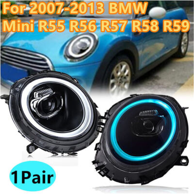 Paar Montage LED-Scheinwerfer für MINI Cooper R55 R56 R57 R58 R59 2007-2014