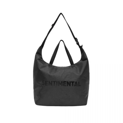 Sac bandoulière SSST Lunar noir futuriste messager - Photo 1/4
