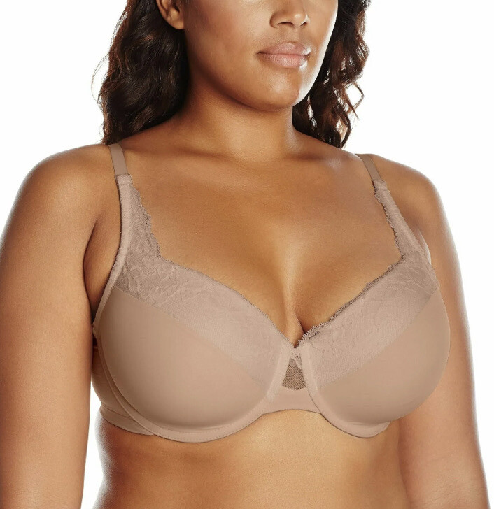 Olga Bra GF7961A Cloud 9 Underwire with Lift 44C Gardenia Ivory for