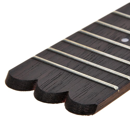 2pcs 21'' Ukulele Fretboard Fingerboard Pcs15 Frets Rosewood For Soprano Uke - Picture 5 of 6