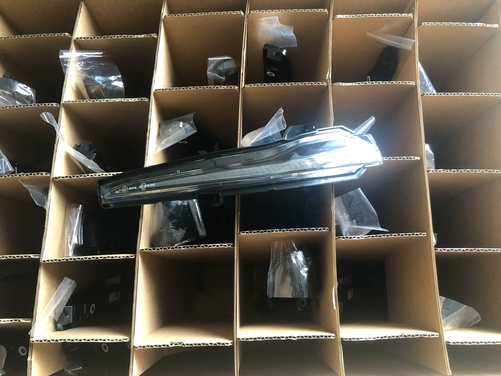 OEM Mercedes C E S GLC Left Black Mirror Turn Signal Indicator Light Lamp