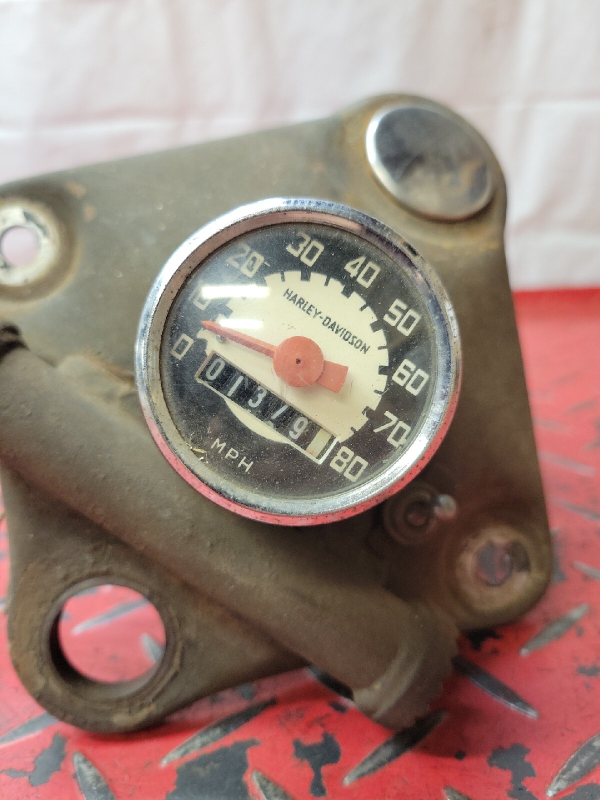 1973 Harley Davidson Aermacchi X90 Headlight / Speedometer / Handlebar