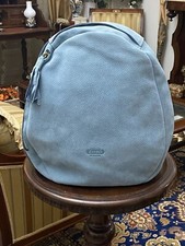 Borsa Zippo in Pelle Celeste (Nuova)