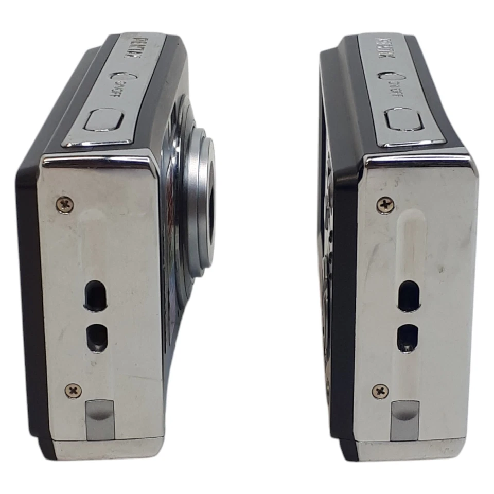 Pentax Optio E60 10.1MP 3x Zoom Digital Compact Camera Lens Error Lot of 2 E5539 - Image 3 of 4