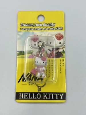 NANAのファスナーアクセサリー NANA x Hello Kitty 2005 Osaki Nana Fastener Figure Charm