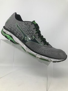 Mizuno Wave Inspire 11 Running Training Shoes Grey Black Green Men 13 | eBay