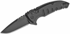 Hogue X1-Microflip Manual Flipper Drop Point 2.75" Blade Black