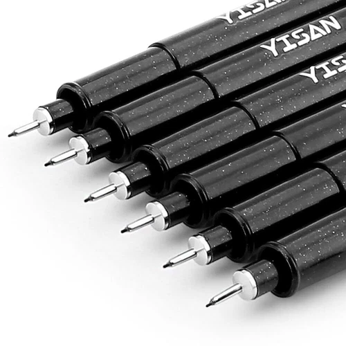 Ultra Fine Tip Writing Pens,0.25mm,Fine Point,No Bleed,Art Markers for Drawin...