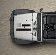 Distressed American Flag Vinyl Decal Hood Door Renegade SUV Truck Vehicle