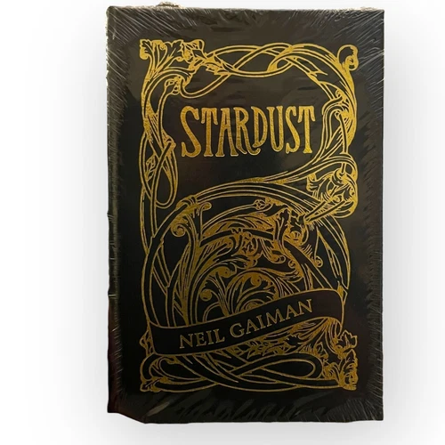 Signed, Sealed Easton Press Edition of STARDUST by Neil Gaiman Hardcover Gold