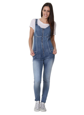 womens denim playsuit
