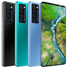 3G Unlocked 6" Android Smartphone Dual Sim Mobile Phone Cheap Phone Blue/ Black