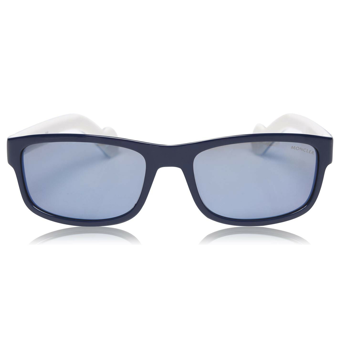 Moncler ML 0114 92C Синяя прямоугольная пластиковая оправа для солнцезащитных очков 58-19-135 ML0114 Sun 41490₽