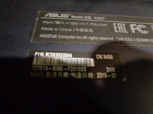 Asus Eeepc X205TA (2) - Working For Parts - Photo 4/14