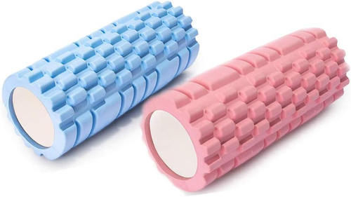 2PCS Column Yoga Block Fitness Equipment Pilates Foam Roller Fitness Gym Exercis