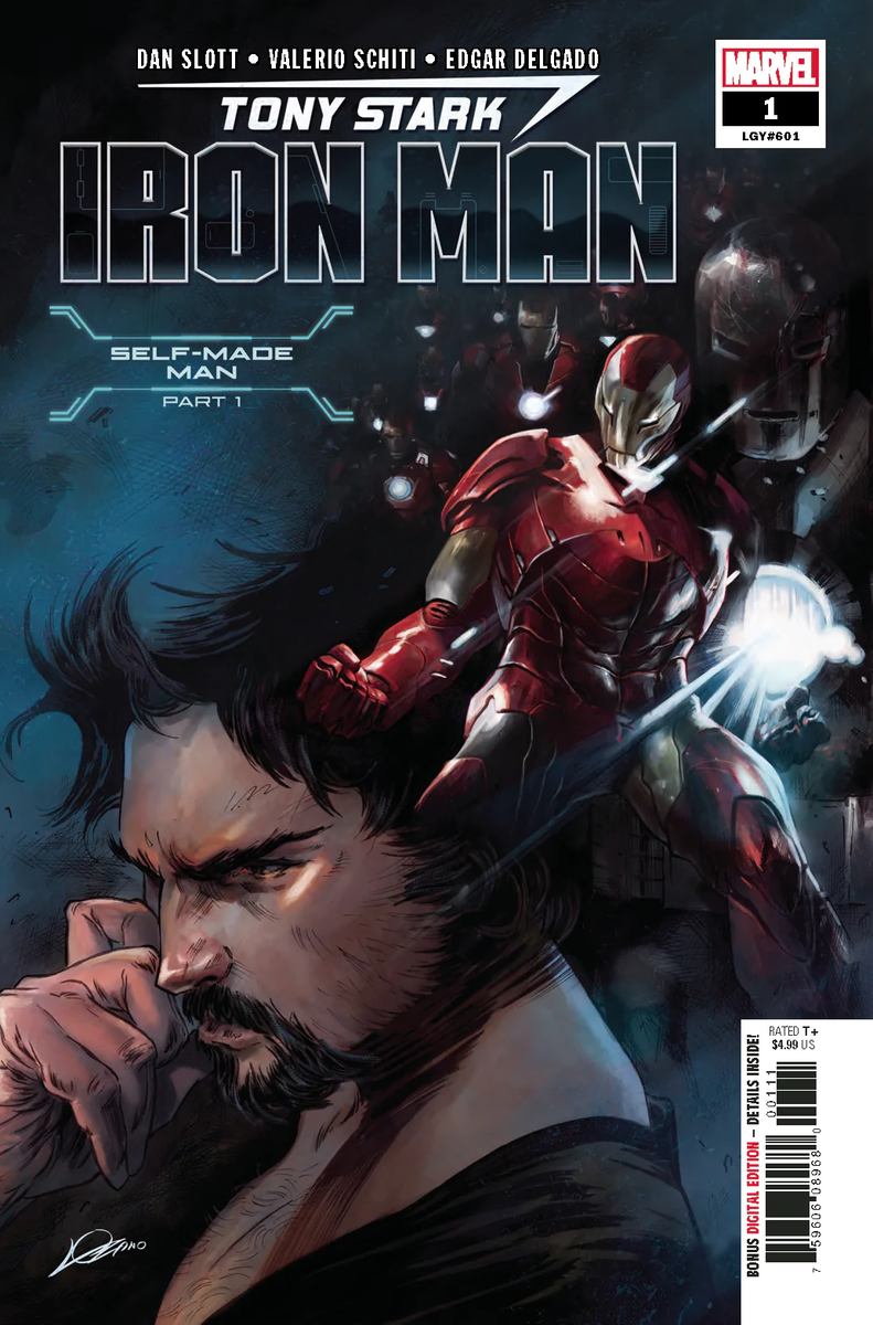 Tony Stark Iron Man #1 Marvel Comic Book NM First Print